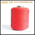 Red weaving webbing thread with spun polyester sewing thread